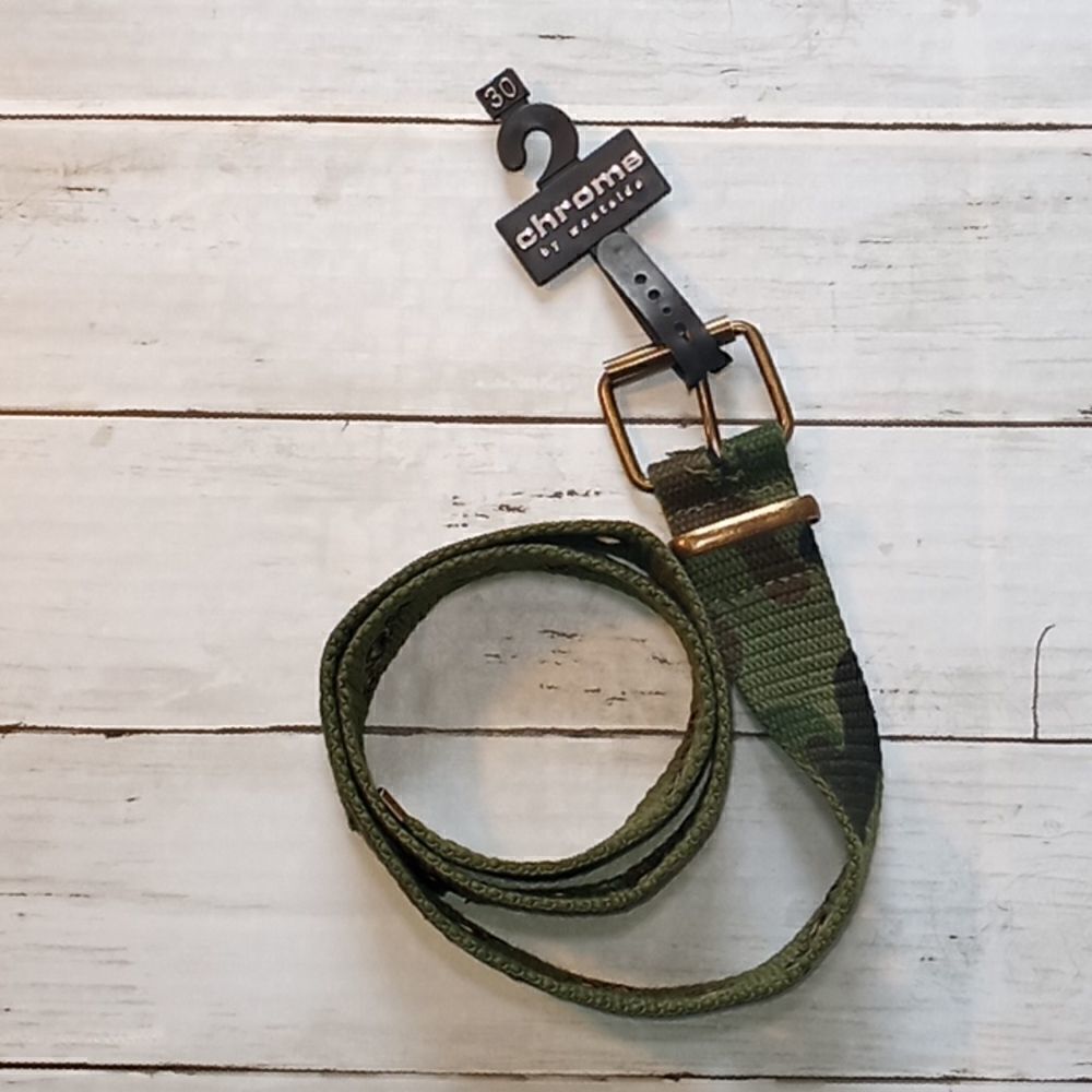 Men's Chrome by Westside Camo Belt